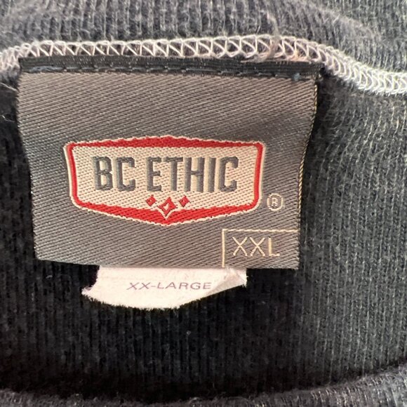 VINTAGE BC ETHIC SMOKEY & THE BANDIT LONG SLEEVE GRAPHIC THERMAL SIZE 2XL USA - Picture 2 of 16